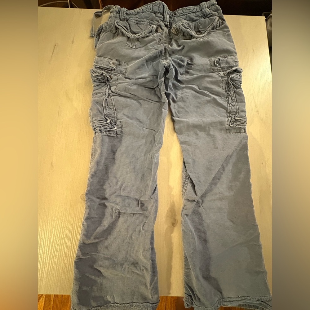 Y2K Jetlag Gray Cargo‎ Pants - Picture 12 of 14